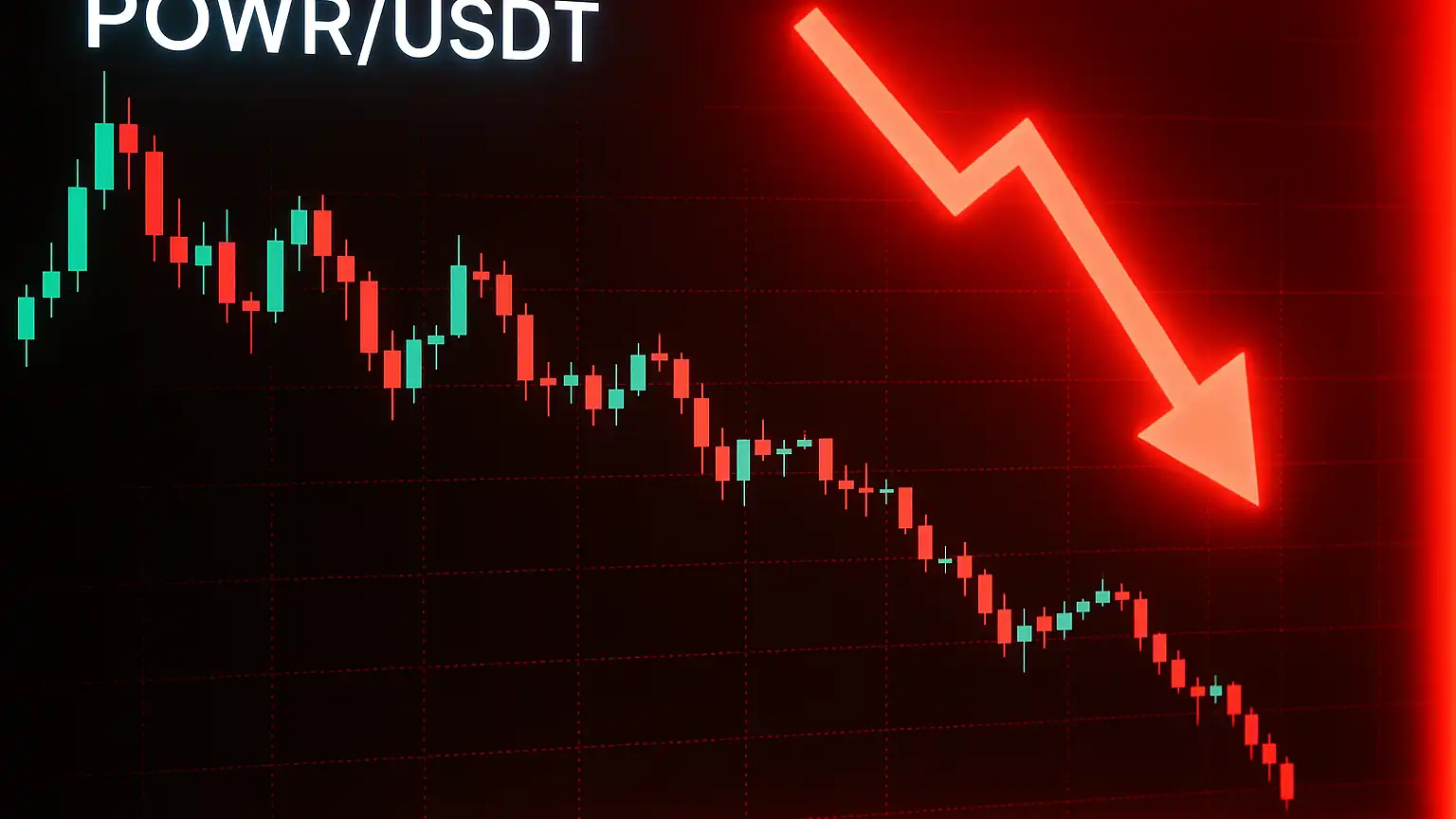 Powerledger (POWR/USDT) – Technical Price Outlook Amid Downward Pressure